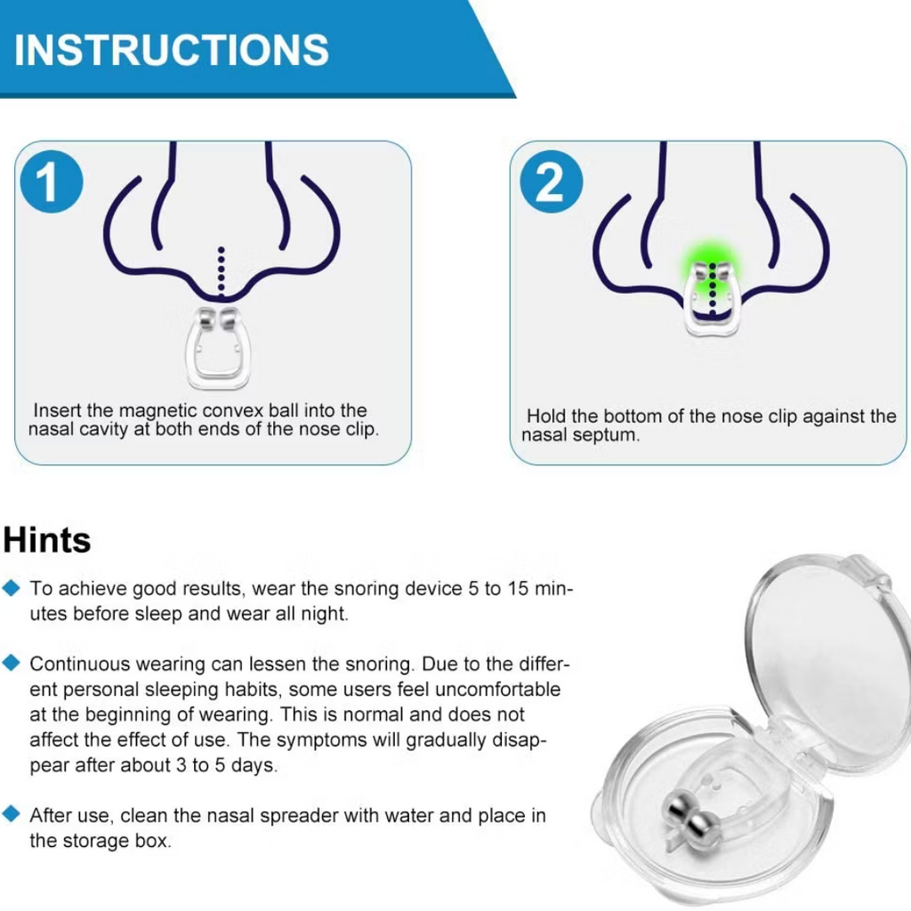 Windermind™ AirClip - The Secret to Silent, Restful Sleep