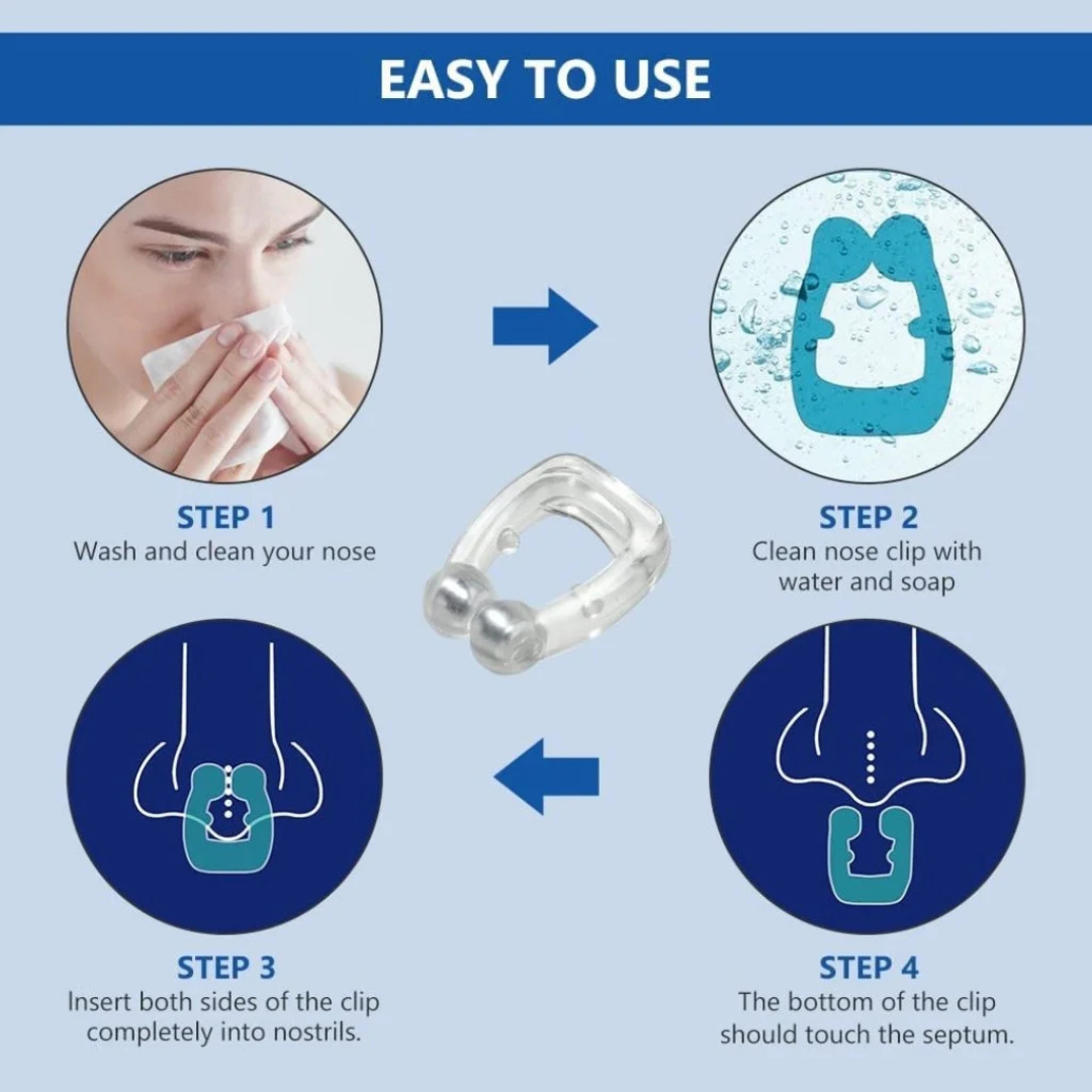 Windermind™ AirClip - The Secret to Silent, Restful Sleep