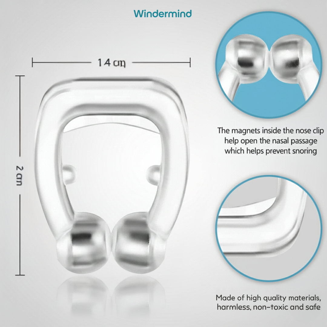 Windermind™ AirClip - The Secret to Silent, Restful Sleep